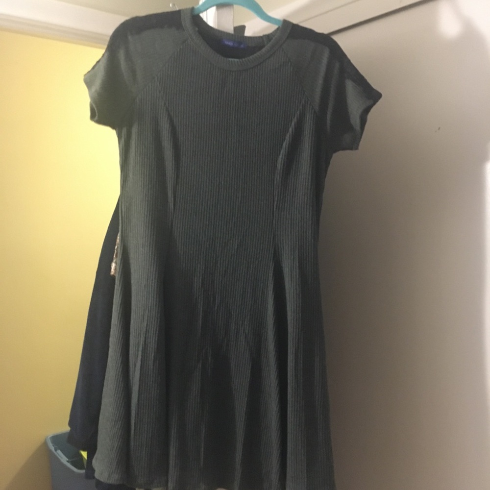 Modcloth Olive Sweater Dress Large